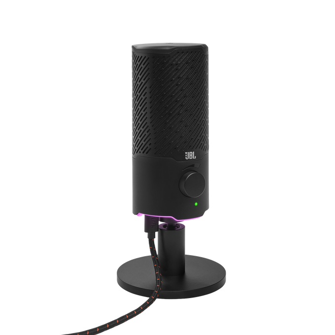 JBL Quantum Stream - Black - Dual pattern premium USB microphone for streaming, recording and gaming - Detailshot 10 image number null